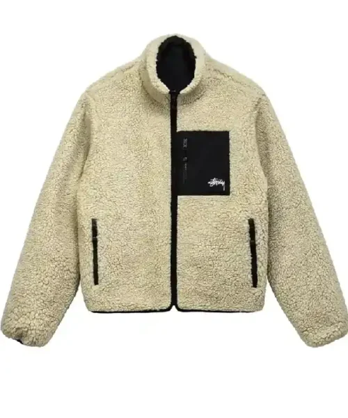 Stussy 8 Ball Sherpa Jacket