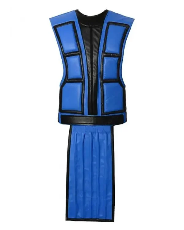Sub Zero Mortal Kombat Leather Vest
