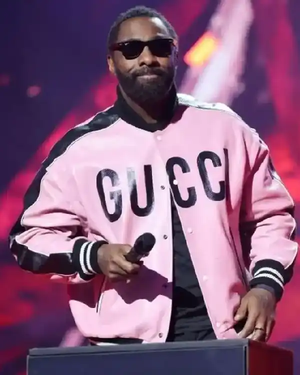 The BRIT Awards Idris Elba Pink Jacket
