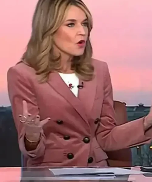 The Today Show 2025 Savannah Guthrie Corduroy Blazer