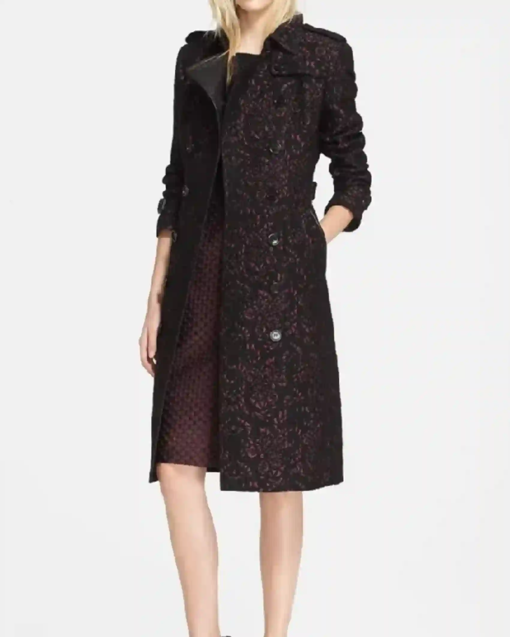 The Today Show 2025 Savannah Guthrie Double-Breasted, Leather