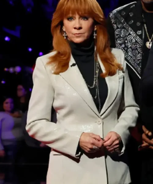 The Voice S28 Reba McEntire Sequin Blazer