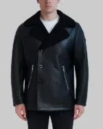 The Young And The Restless 2025 Matt Clark Double-Breasted Front, Shearling Notched