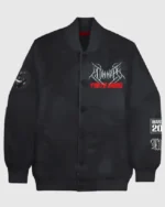 Tokyo Ghoul Unisex Black Starter Varsity Jacket