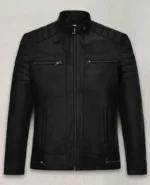 Top G Andrew Tate Black Leather Jacket sale