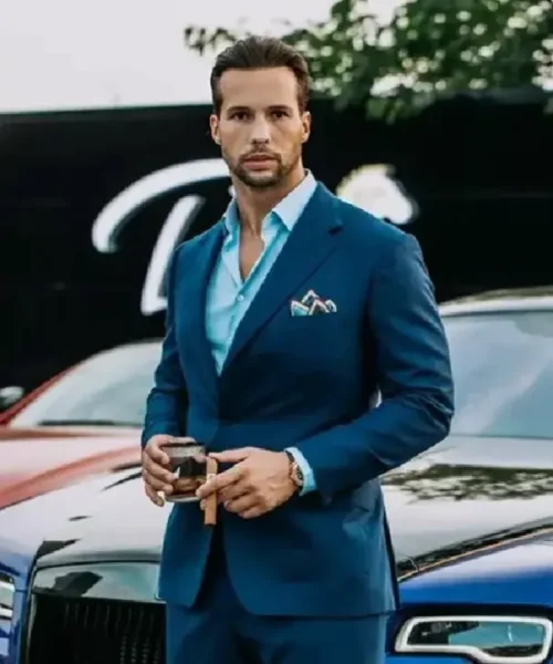 Tristan Tate Blue Suit