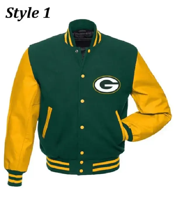 Varsity Green Bay Packers Letterman Jacket