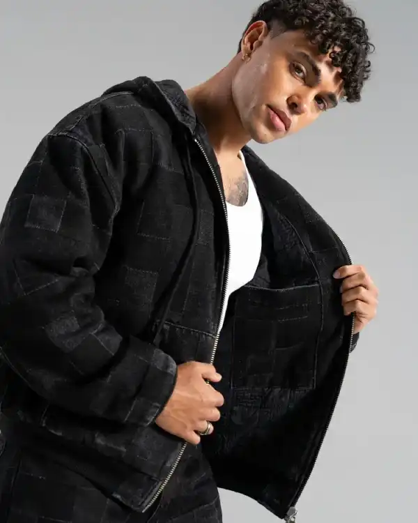 Very Cool x Minecraft Wither Denim Jacket sale