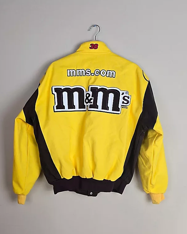 Vintage M&M Nascar Jacket back