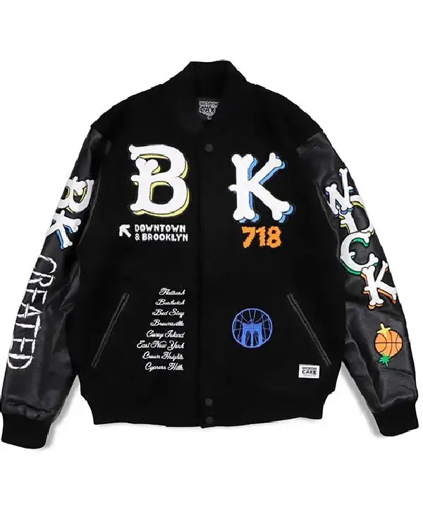 Wedding Cake Brooklyn Varsity Jacket