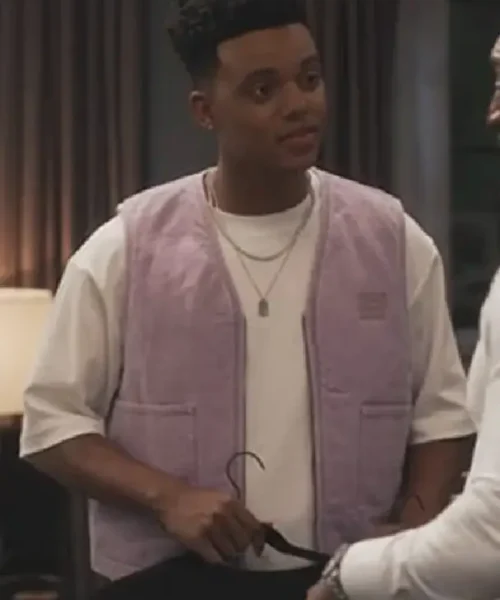 Will Smith Bel-Air S03 Purple Vest