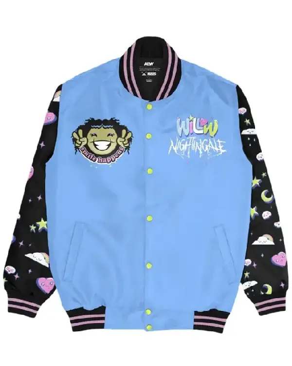 Willow Nightingale Two Tone Varsity Jacket
