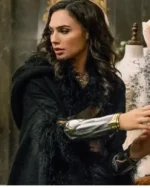 Wonder Woman Diana Prince Shearling Coat Sale