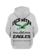 Zach Bryan Eagles Hoodie back