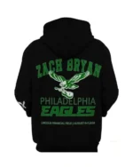Zach Bryan Eagles Hoodie back sale