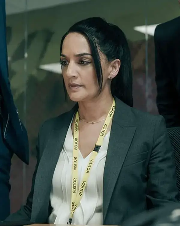 Zahra Gahfoor Hijack S01 Black Blazer