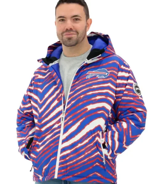 Zubaz Buffalo Bills Zebra Snow Jacket