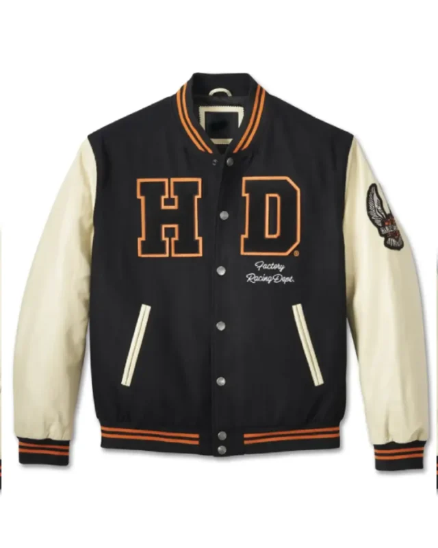 120th Anniversary Harley Davidson Varsity Jacket