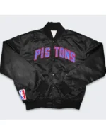 80’s Detroit Pistons Black Jacket