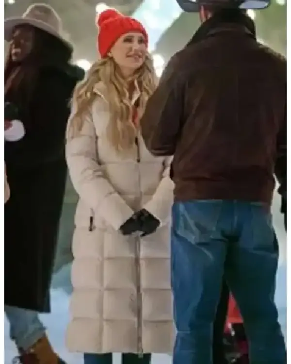 A Royal Montana Christmas Fiona Gubelmann Puffer Coat For Sale