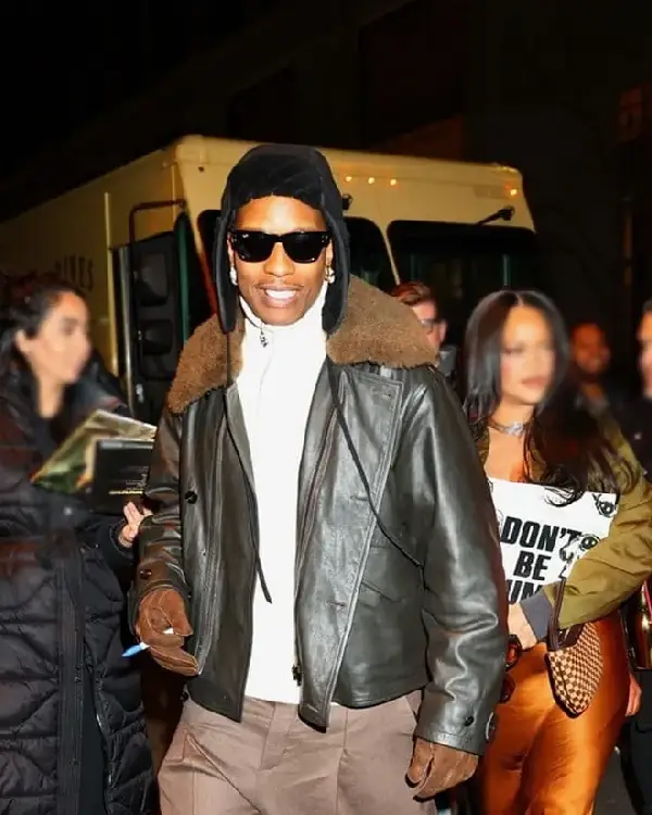 A$AP Rocky Don’t Be Dumb Leather Jacket