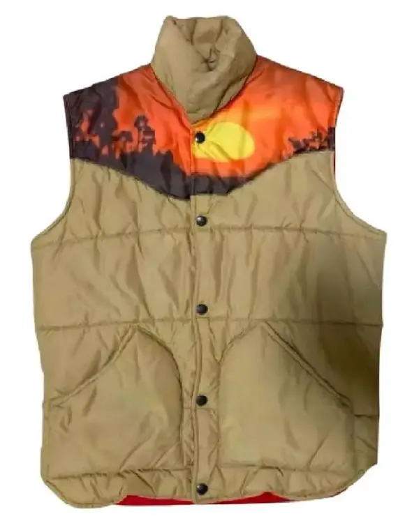 Adam Brody The OC Puffer Vest sale