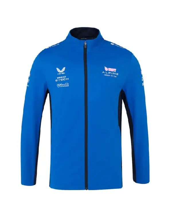 Alpine F1 Team Softshell Blue Jacket