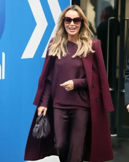 Amanda Holden London 2026 Coat