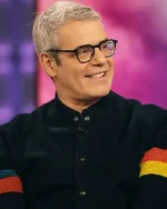 Andy Cohen Sleeve Stripe Bomber Jacket