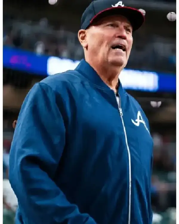 Atlanta Braves Blue Bomber Jacket