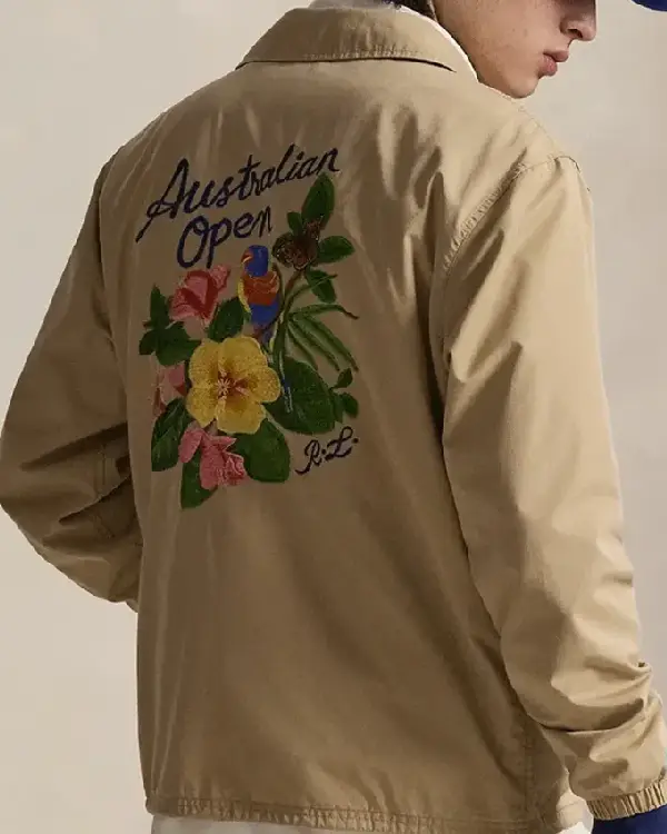 Australian Open Melbourne Tennis Tournament 2026 Flower Embroidered