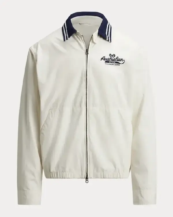 Australian Open White Bayport Jacket