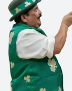 Basketball Finals Media Day 2024 Guillermo Rodriguez Green Satin