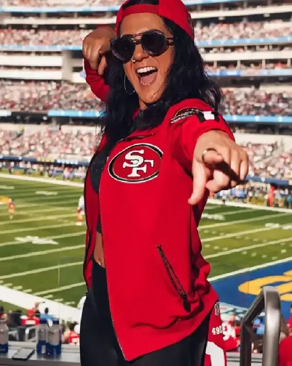 Bayley San Francisco 49ers Track Jacket