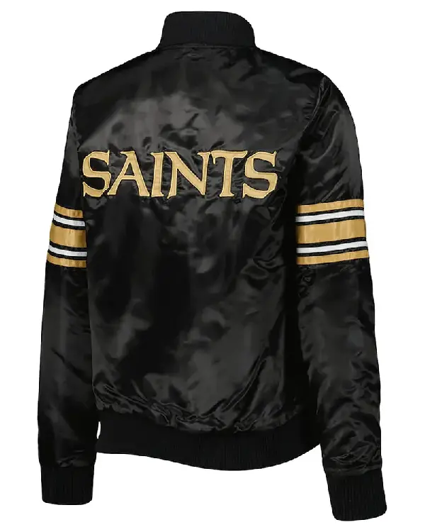 Black Line Up New Orleans Saints Jacket sale