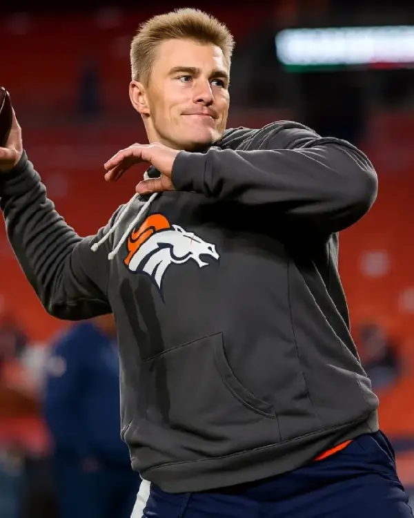 Bo Nix Broncos Sideline Hoodie