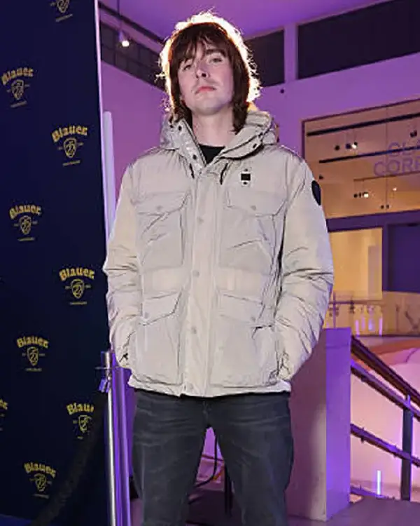 Buy Blauer 25th Anniversary Gene Gallagher Triennale Beige Hooded Jacket Sale