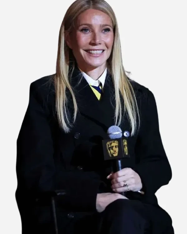 Buy Gwyneth Paltrow Marty Supreme Premiere 2025 Double Breasted Black