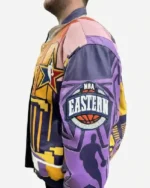 Buy Los Angeles NBA All Star 2004 Jeff Hamilton Leather Bomber Jacket For Men and Women Sale