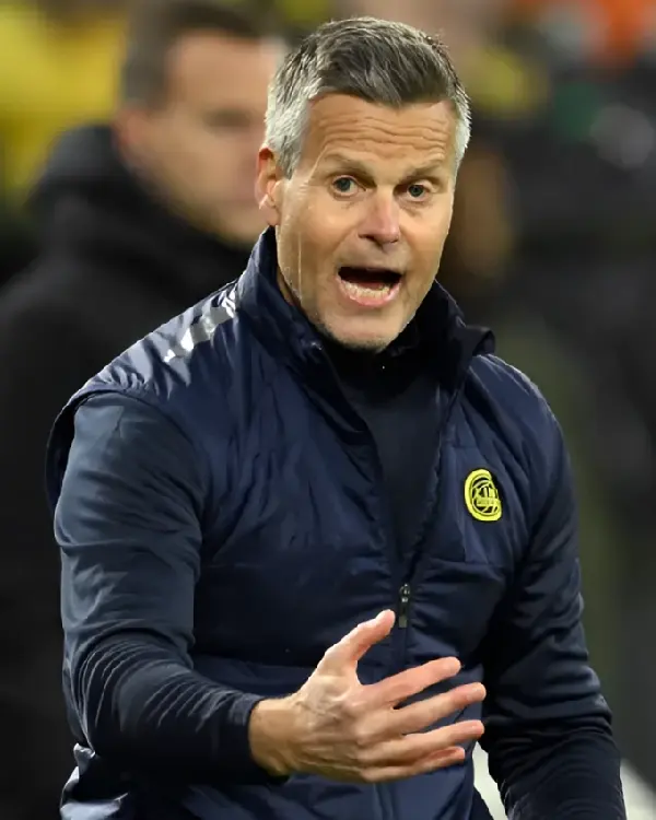 Buy Manager Kjetil Knutsen Football Coach Blue Puffer