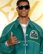 Buy Marcus Rashford Louis Vuitton Green Cotton Jacket on sale