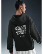 Buy Nike Everyone Watches Women’s Sports Nike by TOGETHXR Pullover Hoodie back
