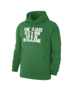 Buy Oregon Ducks Grass Is Green Fleece Pullover Hoodie