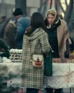 Buy Ponies Emilia Clarke Toggle Green Wool Duffle Coat For Sale