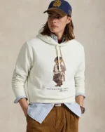Buy Ralph Lauren Polo Bear Hoodie white