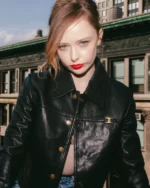 Buy Suzanna Son Black Leather Jacket