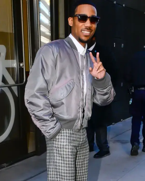 Buy Tyler James Williams New York City 2026 Silver Zipper, Ribbed Collar,