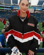 Claire Kittle 49ers Starter Jacket