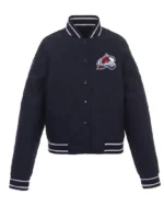 Colorado Avalanche Black Poly-Twill Jacket