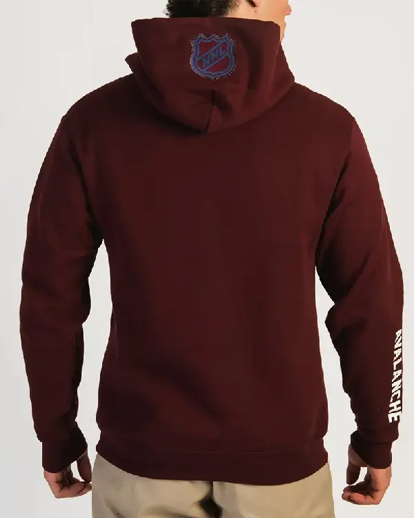Colorado Avalanche Center Ice Pullover Hoodie sale